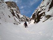 Slavkovský štít (2452m), Veverkův žlab, Vysoké Tatry, Slovensko