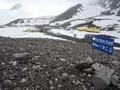 Cesta ze základního tábora Ačik-Taš do C1 (4400m), Kyrgyzstán