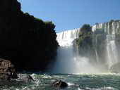 Vodopády Iguazú / Cataratas del Iguazú na hranici Argentiny a Brazílie