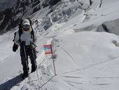 Aklimatizační výstup do druhého výškového tábora C2 (5380m), Kyrgyzstán