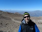 Trekový výstup na Cerro Pintor (4180m), Andy, Chile