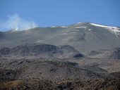 Aktivní sopka Isluga (5550m), Chile