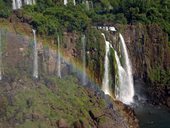 Vodopády Iguazú / Cataratas del Iguazú na hranici Argentiny a Brazílie