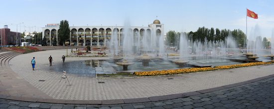 Náměstí Ala-Too, Biškek, Kyrgyzstán