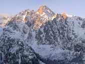 Slavkovský štít (2452m), Veverkův žlab, Vysoké Tatry, Slovensko