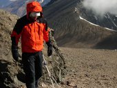 Aklimatizace v pohoří Cordón del Plata poblíž Mendozy, Argentina