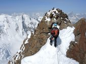 Masiv Monte Rosa, Alpy, Itálie/Švýcarsko