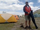 Cesta z Oše do základního tábora Ačik-Taš (3600m), Kyrgyzstán