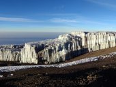 Kibo/Uhuru Peak (5895m), Kilimandžáro, Tanzanie