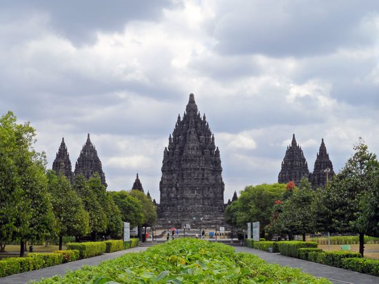 Prambanan – chrám Roro Jonggrang, Jáva, Indonésie