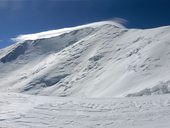 Aklimatizační procházka do třetího výškového tábora C3 (6125m), Kyrgyzstán