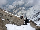 Masiv Monte Rosa, Alpy, Itálie/Švýcarsko