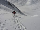 Aklimatizační procházka do třetího výškového tábora C3 (6125m), Kyrgyzstán