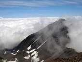 Aklimatizace v pohoří Cordón del Plata poblíž Mendozy, Argentina