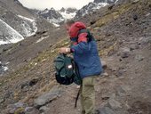 Zimní výstup na Jebel Toubkal (4167m), Vysoký Atlas, Maroko