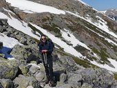 Po tatranské magistrále z Hrebienku přes Veľkou Svišťovku na Chatu pri Zelenom plese, Vysoké Tatry, Slovensko