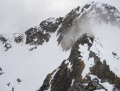 Kozia Kôpka (2100m) - středem jižní stěny, Vysoké Tatry, Slovensko