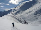 Aklimatizační procházka do třetího výškového tábora C3 (6125m), Kyrgyzstán