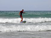 surfování v Sandy Bay