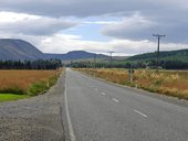 panorámata směrem do Fiordlandu