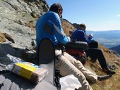 Přechod hřebene Bášt, Vysoké Tatry, Slovensko