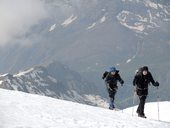 Masiv Monte Rosa, Alpy, Itálie/Švýcarsko