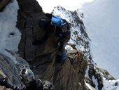 Masiv Monte Rosa, Alpy, Itálie/Švýcarsko