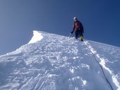 Masiv Monte Rosa, Alpy, Itálie/Švýcarsko