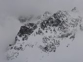 Kozia Kôpka (2100m) - středem jižní stěny, Vysoké Tatry, Slovensko