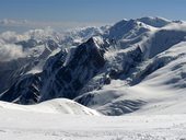 Aklimatizační procházka do třetího výškového tábora C3 (6125m), Kyrgyzstán