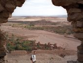 Hliněné hrady v poušti - Aït Benhaddou, Maroko