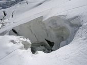 Aklimatizační výstup do druhého výškového tábora C2 (5380m), Kyrgyzstán