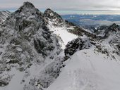 Zimní výstup na Rysy (2503m), Vysoké Tatry, Slovensko