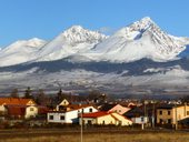 Zimní procházka Mlynickou dolinou, Vysoké Tatry, Slovensko