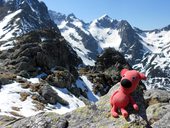 Po tatranské magistrále z Hrebienku přes Veľkou Svišťovku na Chatu pri Zelenom plese, Vysoké Tatry, Slovensko