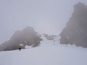 Kozia Kôpka (2100m) - středem jižní stěny, Vysoké Tatry, Slovensko