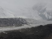 Cesta ze základního tábora Ačik-Taš do C1 (4400m), Kyrgyzstán