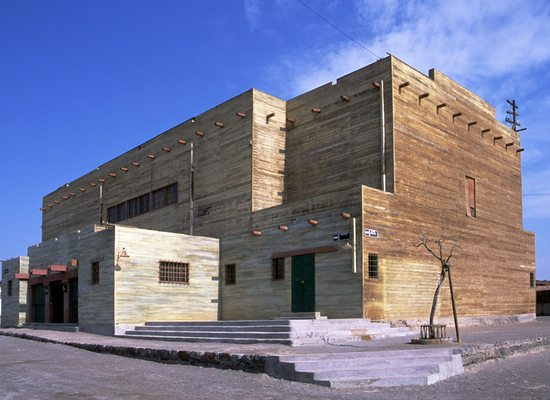 Budova divadla v Humberstone, Chile
