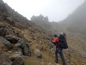 Pokus o výstup na sopku Iztaccíhuatl (5230m), Mexiko