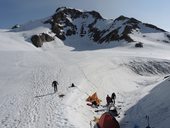 Masiv Monte Rosa, Alpy, Itálie/Švýcarsko