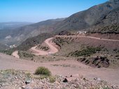 Aklimatizace v pohoří Cordón del Plata poblíž Mendozy, Argentina