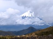 Krásný výhled na Cotopaxi (5897m), Ekvádor