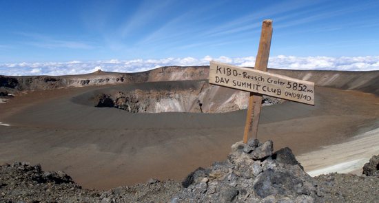 Kilimandžáro - Kibo Reusch Crater (5852m), Tanzanie