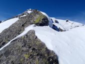 Zimní výstup na Ťažký štít (2520m), Vysoké Tatry, Slovensko