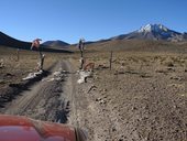 Pravděpodobně brána hraničního přechodu mezi Chile a Bolívií