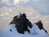 Masiv Monte Rosa, Alpy, Itálie/Švýcarsko