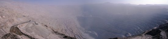 Chuquicamata - důl na měď, Chile