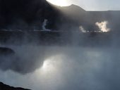 Termas de Polloquere, Salar de Surire, Chile