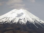 Detail sopky Parinacota (6348m), NP Lauca, Chile