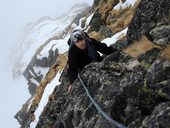 Kozia Kôpka (2100m) – jižní (Puškášův) pilíř, Vysoké Tatry, Slovensko